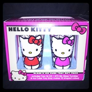 Sanrio Hello Kitty Tumbler Set w/ Ice Tray